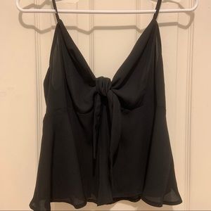 Tie-Front Baby Doll Style Top